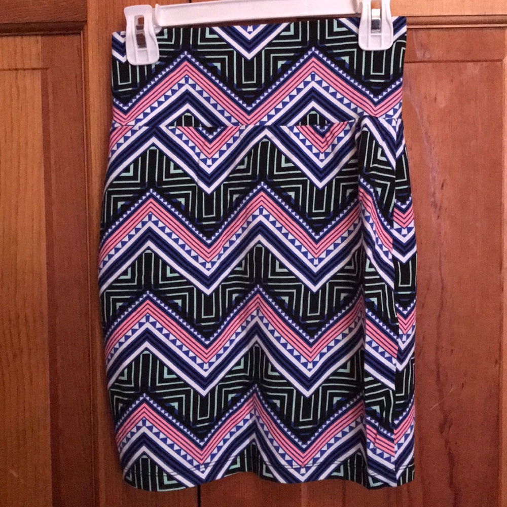 Aztec Pencil Skirt (stretchy)